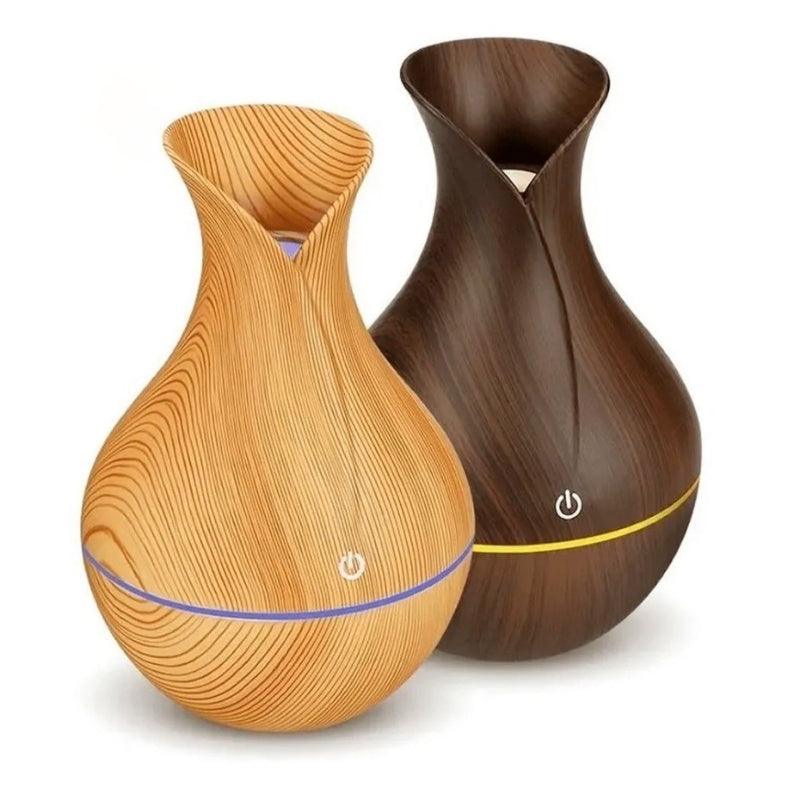 Difusor Umidificador de Ar e Aromatizador de Ambientes USB Tipo Madeira + Frete Grátis + Envio Imediato + Brinde