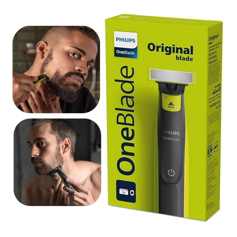 [ PROMO DIA DOS PAIS ] Aparador de Pelos Razor OneBlade + BRINDES ÚNICOS