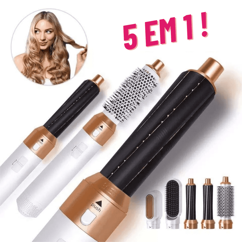 Secador Ultra Sônico Hair Lux - 5 em 1