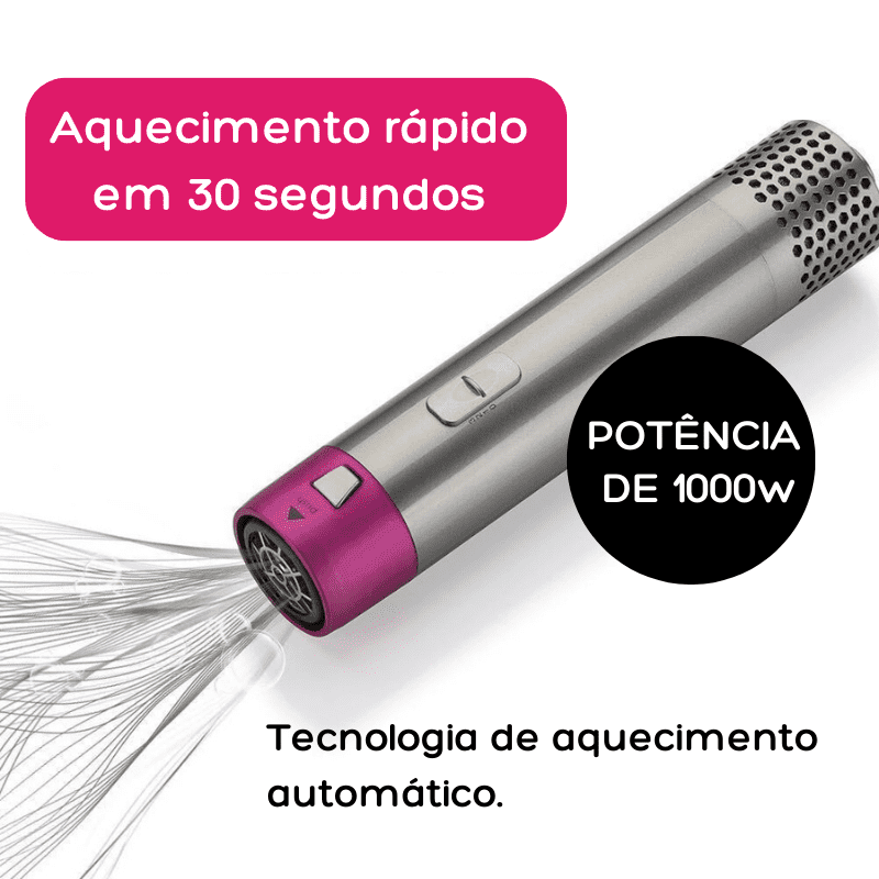 Secador Ultra Sônico Hair Lux - 5 em 1