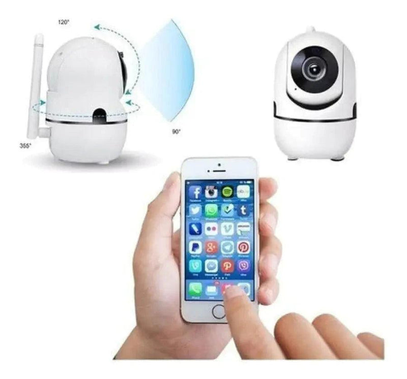 Babá Eletrônica com Câmera de Monitoramento Wifi 1080P - Baby Cam™