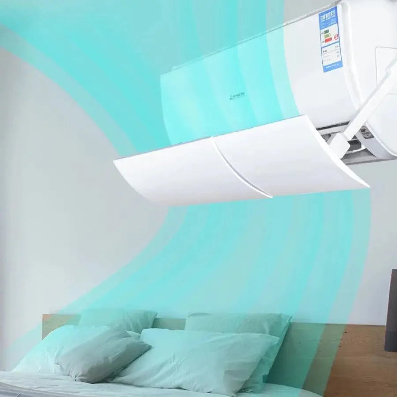 Defletor Ar Condicionado Split Universal Com Regulagem De Ângulo Ajustável - Split Air™