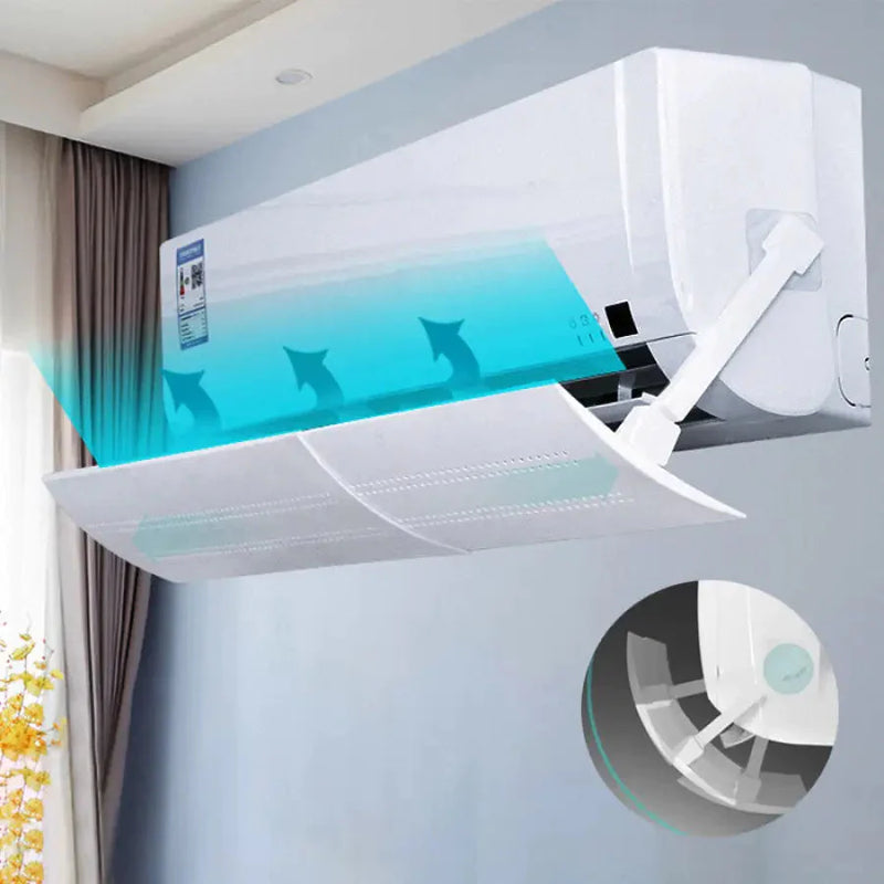 Defletor Ar Condicionado Split Universal Com Regulagem De Ângulo Ajustável - Split Air™