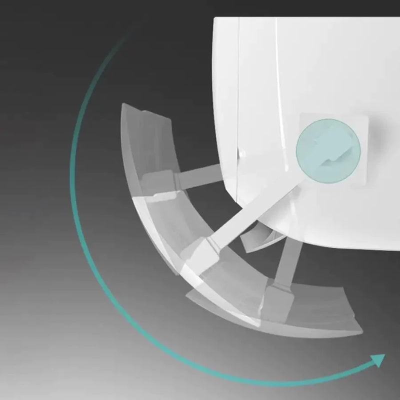 Defletor Ar Condicionado Split Universal Com Regulagem De Ângulo Ajustável - Split Air™