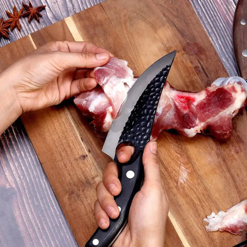 Faca Rústica Olho de Tigre Profissional - Tiger Knife™