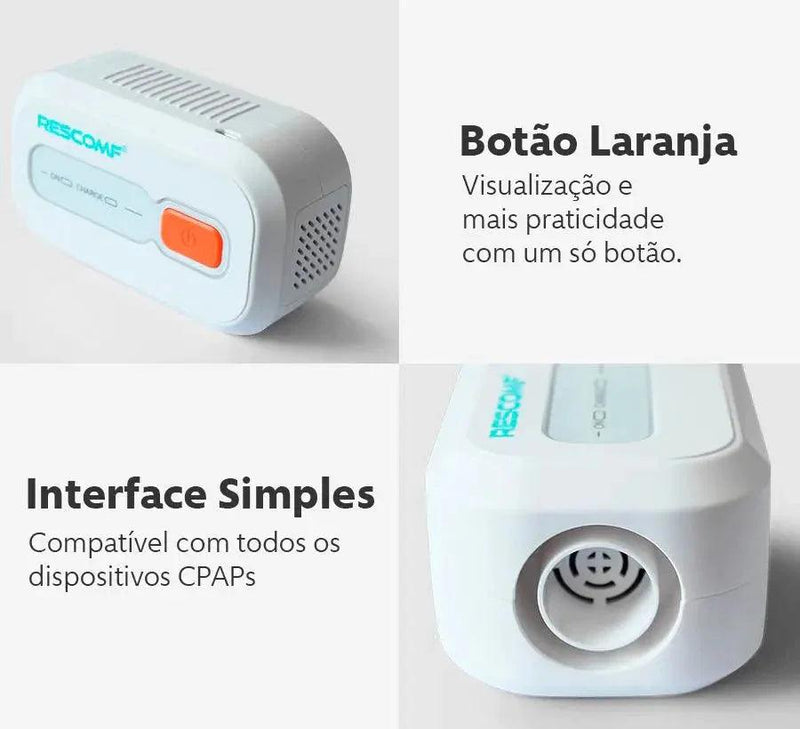 Limpador e Esterilizador Ozônio para CPAP - ResComf™
