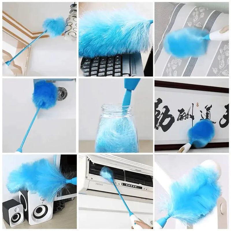 Super Espanador Magnético Eletrostático de Limpeza Fácil - Spin Duster™