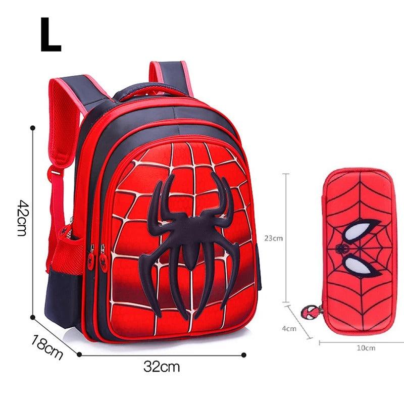 Mochila 3D Homem-Aranha: Estilo e Aventura para Pequenos Heróis