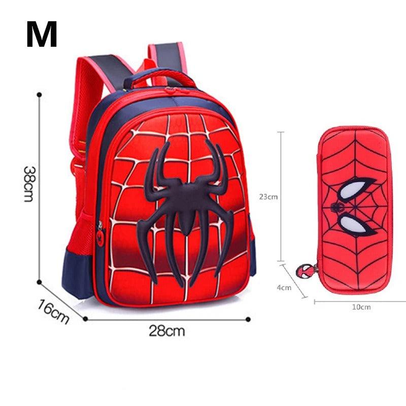 Mochila 3D Homem-Aranha: Estilo e Aventura para Pequenos Heróis