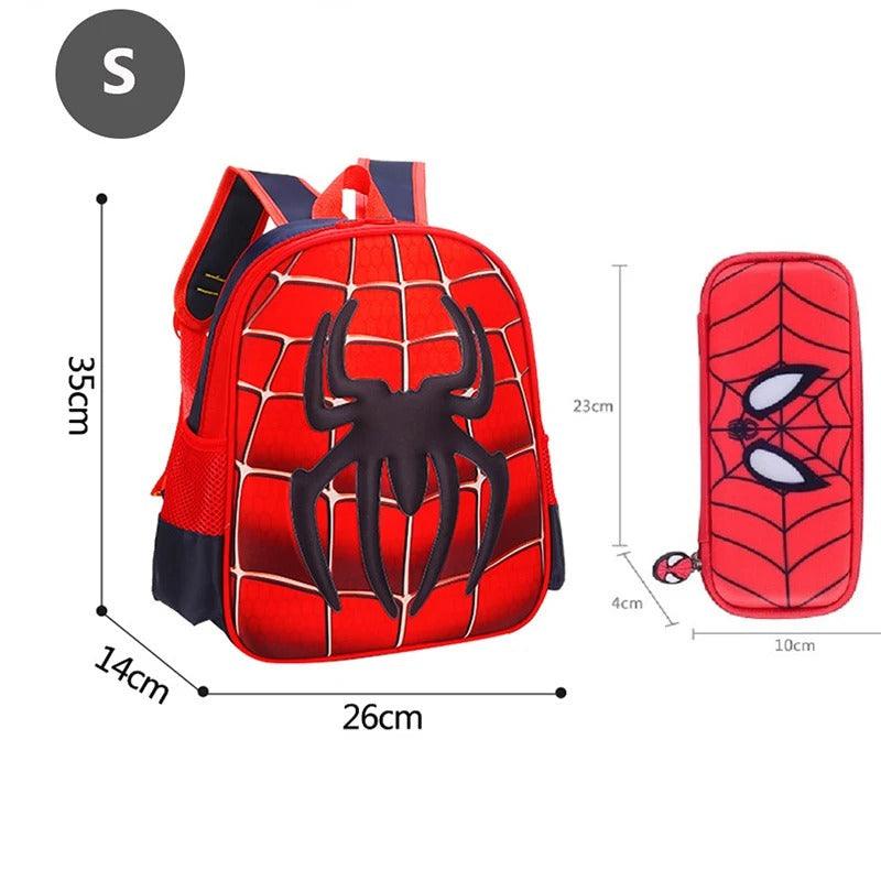 Mochila 3D Homem-Aranha: Estilo e Aventura para Pequenos Heróis