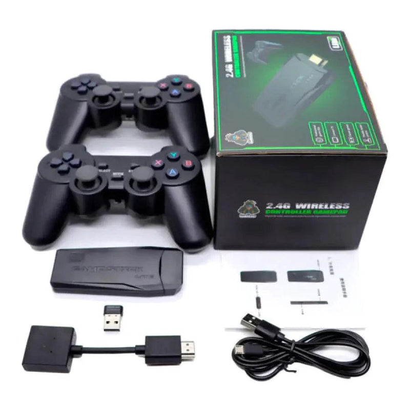 Video Game Stick Retrô Original 4k 10000 Jogos 64G - Emulador Arcade™